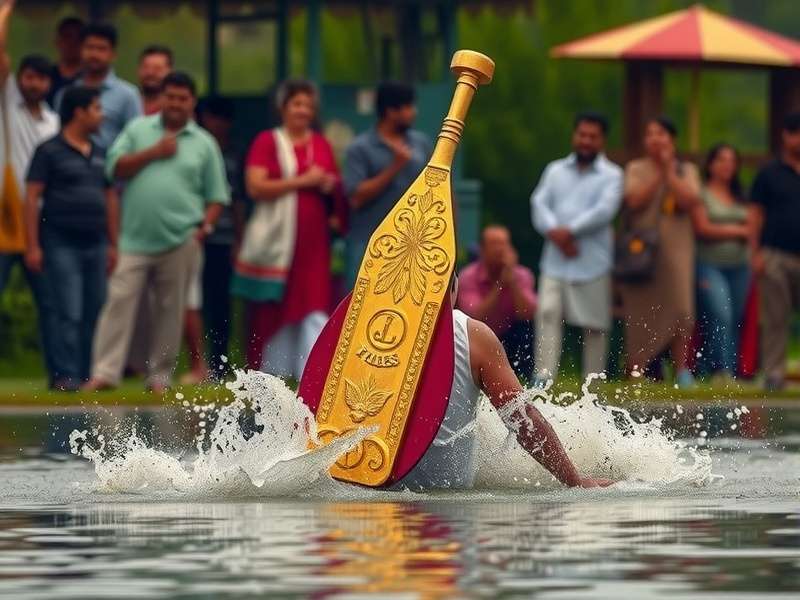 Paddle Warrior Grand Gameplay - Punjab Village Paddle Tournament with Crowd Cheering